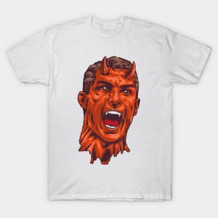 devils head scream T-Shirt